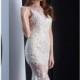 White Lace Long Gown by Jasz Couture - Color Your Classy Wardrobe