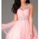 Short Sleeveless Jeweled Party Dress - Brand Prom Dresses