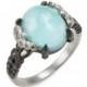 Armenta New World Crivelli Turquoise & Diamond Ring 