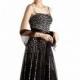 Pleated Skirt Dress By Colors Dress 0185 - Bonny Evening Dresses Online 