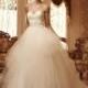 Casablanca Bridal 2103 Strapless Satin & Tulle Ball Gown Wedding Dress - Crazy Sale Bridal Dresses