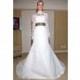 Edgardo Bonilla FW12 Dress 7 - Full Length A-Line Fall 2012 High-Neck Edgardo Bonilla White - Rolierosie One Wedding Store