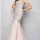 Nude/Silver Mac Duggal 79077D - Customize Your Prom Dress