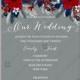 Poinsettia fir pine brunch winter floral Wedding Invitation Christmas Party vector template