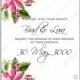 Chrysanthemum vector banner floral decor for wedding invitation