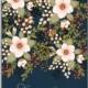 Sakura wedding invitation vector template floral greeting card