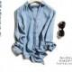 Cotton Light Color Comfortable Tencel Top Blouse - Lafannie Fashion Shop