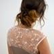 wedding dress "Ella" chiffon,tulle,lace,ivory - Hand-made Beautiful Dresses