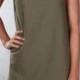 Casual Sleeveless Solid Color Mini Dress