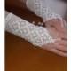 wedding gloves, White Lace Gloves, Short Romantic Gloves, Wedding Bohemian Romantic Gloves - Hand-made Beautiful Dresses
