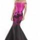 Morrell Maxie - 15644 Off The Shoulder Lace Mermaid Gown - Designer Party Dress & Formal Gown