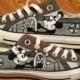 Steamboat Willie Hand Painted Custom Converse Shoes