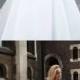 Princess Simple A-line Satin Ivory Wedding Dresses WD205