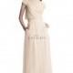 Bill Levkoff 1425 Two-Piece Sequin Net Floor Length Bridesmaid Dress - Crazy Sale Bridal Dresses