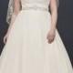 Plus Size Tulle Wedding Dress With Pleated Bodice Style 9NTWG3802