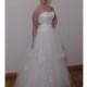 Saison Blanche - Spring 2013 - Style 4209 Strapless Tulle and Silk Organza A-Line Wedding Dress - Stunning Cheap Wedding Dresses