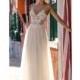 Gali Karten 2018 Aline Sleeveless Tulle Sexy Spaghetti Straps Beading Sweep Train Nude Wedding Gown - Bridesmaid Dress Online Shop