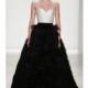 Kelly Faetanini Macbeth Spring/Summer 2018 Sleeveless Court Train Black Sweetheart Ball Gown Sweet Satin Feather Wedding Dress - Truer Bride - Find your dreamy wedding dress