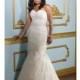 Mori Lee - Style 3111 Embroidered Lace Plus-Size Wedding Dress - Stunning Cheap Wedding Dresses