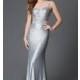 Long Open Back Platinum Sequin Prom Dress SSD-3381 by Swing Prom - Brand Prom Dresses