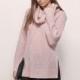 Sweet Split Attractive One Color Fall Casual 9/10 Sleeves Scarf Sweater - Bonny YZOZO Boutique Store