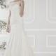 Style 11422 by Ellis Rose - ChiffonLace Bateau Sleeveless Floor length Mermaid Dress - 2018 Unique Wedding Shop