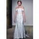 St. Pucchi FW12 Dress 4 - White Fall 2012 St. Pucchi Fit and Flare Full Length Strapless - Rolierosie One Wedding Store