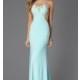 Floor Length Sleeveless Lace Embellished Dress - Brand Prom Dresses
