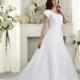 Bonny Bliss 2504 Modest Lace A-Line Wedding Dress - Crazy Sale Bridal Dresses