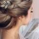 Beautiful Updo With A Hair Accessory For The Braid