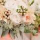 36 Glamorous Blush Wedding Bouquets That Inspire