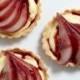 Red Wine-Poached Pear Tartlets