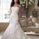 David Tutera 114291 Rosamund Wedding Dress - Wedding Mermaid David Tutera Long Strapless Dress - 2018 New Wedding Dresses