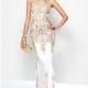 Diamond White/Gold Alyce Paris 6656 - Customize Your Prom Dress