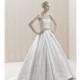 Blue By Enzoani - Fall 2012 - England Strapless Satin and Lace Ball Gown Wedding Dress with Beaded Belt - Stunning Cheap Wedding Dresses