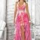 Blush 9389 Prom Dress - Cocktail V Neck Blush Prom A Line Dress - 2018 New Wedding Dresses