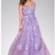 Jovani - 47763 Floral Sweetheart A-line Dress - Designer Party Dress & Formal Gown