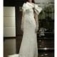 Badgley Mischka Bride - Fall 2013 - Venus Strapless Beaded Lace Mermaid Wedding Dress with Detachable Bow Accent - Stunning Cheap Wedding Dresses