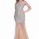 Terani Couture - Rhinestone Embellished Sheer Evening Dress 1611P0284 - Designer Party Dress & Formal Gown