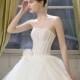Atelier Aimée bridal 2014 claudine strapless wedding dress lace bodice -  Designer Wedding Dresses