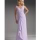 Sleeveless Cameron Blake by Mon Cheri Evening Dress 110628 - Brand Prom Dresses