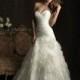 Allure Bridals 8921 Ruffled Wedding Dress - Crazy Sale Bridal Dresses
