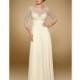 Rina Di Montella 1819 Illusion Sleeve Mother of the Bride Dress - Brand Prom Dresses