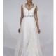 Claire Pettibone Romantique - Spring 2017 - Savannah Sleeveless Lace A-line Wedding Dress - Stunning Cheap Wedding Dresses