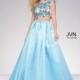 JVN Prom JVN48713 Floral 2 Piece Gown - Brand Prom Dresses