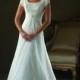 Bonny Bliss 2102 Modest Chiffon Wedding Dress - Crazy Sale Bridal Dresses