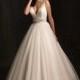 Allure Bridals 9067 Lace V-Neckline Ball Gown Wedding Dress - Crazy Sale Bridal Dresses