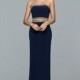 Faviana - s10027 Beaded Straight Jersey Sheath Dress - Designer Party Dress & Formal Gown