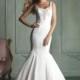 Allure Bridals 9118 Satin Mermaid Wedding Dress - Crazy Sale Bridal Dresses