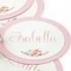 SET Of Bridesmaid Will You Be My Bridesmaid Tag Customizable Gift Tags Birthday Tags In Pink